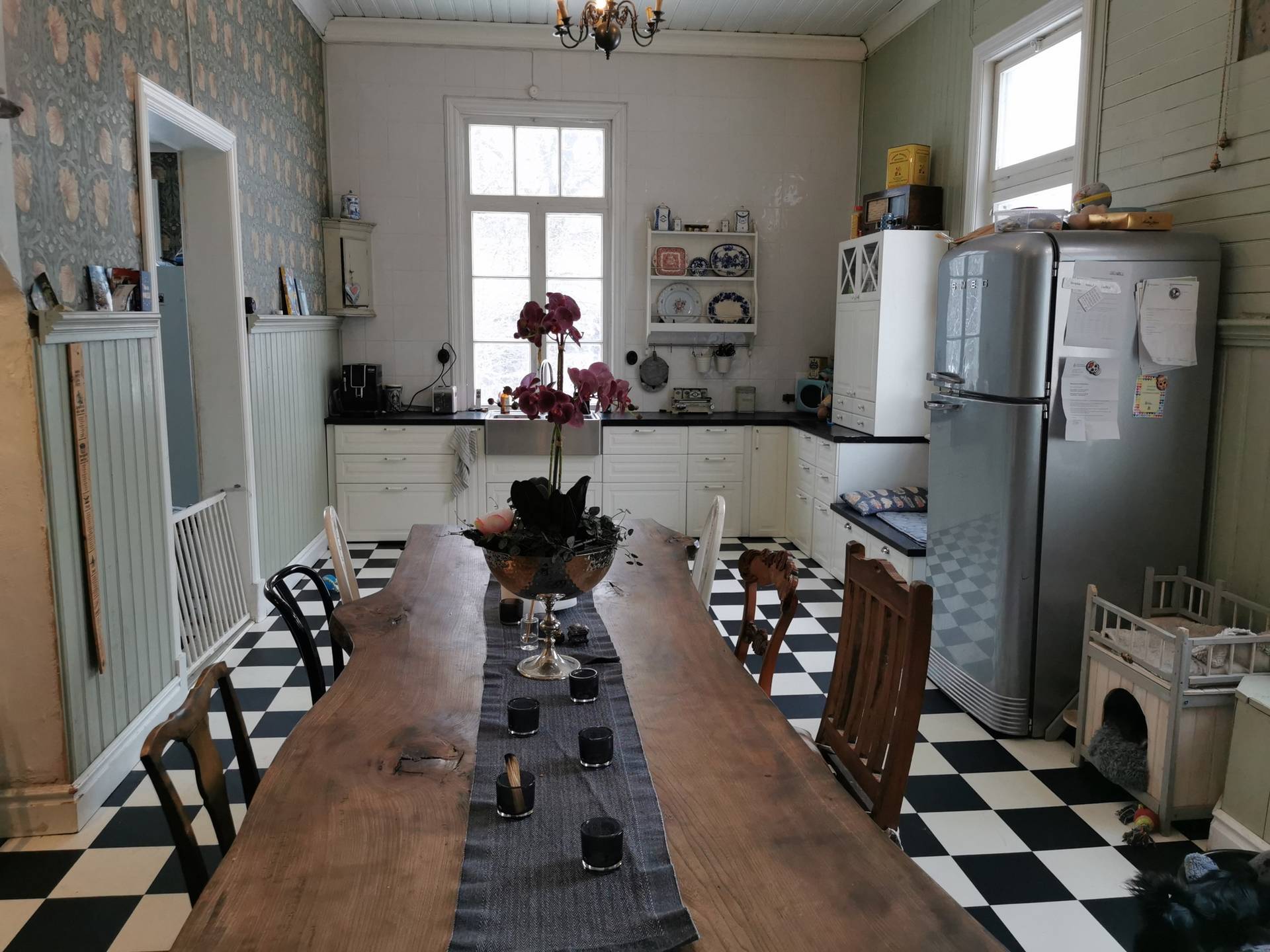 Stort rymligt kök